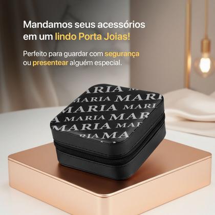 Imagem de Relogio Aco Feminino Prata + Pulseira Colar + Porta Joia social inoxidavel presente original casual