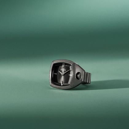 Imagem de Relógio Anel Machine Luxe Grafite - LE1212/1PI
