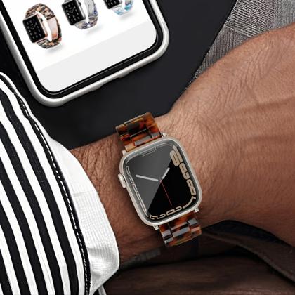 Imagem de Relógio Band Light House Fashion Resin Apple Watch Series 10-1