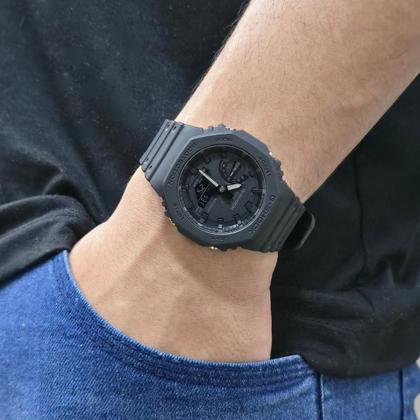 Imagem de Relógio Casio Analógico e Digital G-Shock Masculino GA-2100-1A1DR
