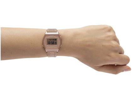 Imagem de Relogio casio feminino vintage rose gold b640wc-5adf