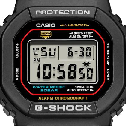 Relógio Casio G-Shock Dw-5600Rl-1Dr Preto Imagem de Relógio Casio G-Shock Dw-5600Rl-1Dr Preto