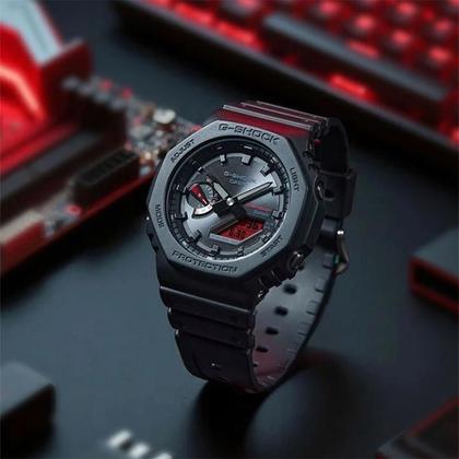 Imagem de Relógio Casio G-Shock GA-B2100BBR-1ADR Black and Bold Red