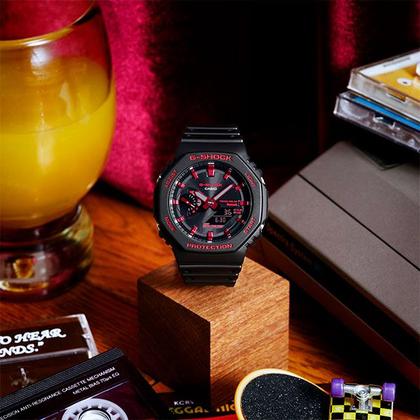 Relógio Casio G-Shock GA-B2100BNR-1ADR Ignite Red - Relógio