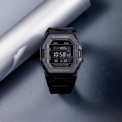 CASIOカシオ ＜G-SHOCK＞ GD-B500 ブラック 4/4 Relógio Casio G-Shock GD-B500-1DR Resistente a Choques - Relógio
