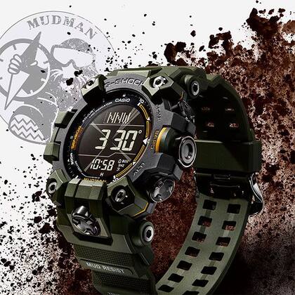 時計 CASIO G-SHOCK MUDMAN Relógio Casio G-Shock Mudman GW-9500-3DR - Relógio Masculino