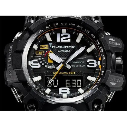 【極美品】CASIO G-SHOCK MUDMASTER GWG-1000-1A Relógio Casio G-SHOCK Mudmaster GG-1000-1A3DR - Relojoaria