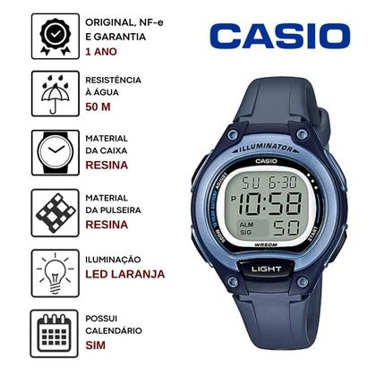Imagem de Relógio Casio Infantil Digital Azul LW-203-2AVDF
