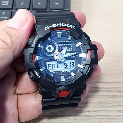 Imagem de Relógio Casio Masculino Anadigi G Shock GA-700-1ADR