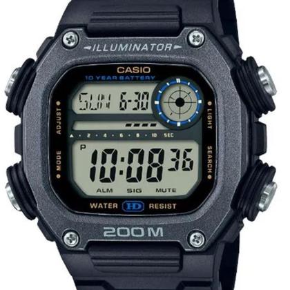Imagem de Relógio casio masculino digital quadrado dw- 291hx-1avdf