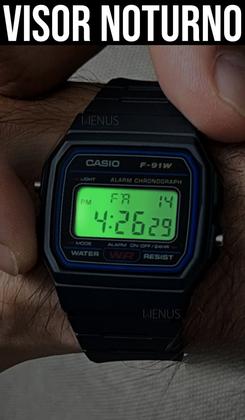 Imagem de Relógio Casio Masculino Digital Quartz De Pulso Esportivo Vintage Clássico Resistente Á Água Visor Noturno Original