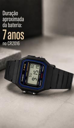 Imagem de Relógio Casio Masculino Digital Quartz De Pulso Esportivo Vintage Resistente Á Água Visor Noturno Original