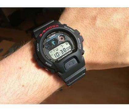 Imagem de Relógio casio masculino g-shock anadigi preto dw-6900-1vdr