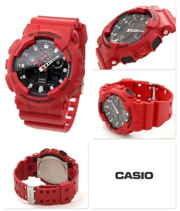 Imagem de Relógio casio masculino g-shock ga-100b-4adr