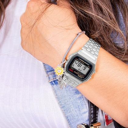 Imagem de Relógio Casio Prata Vintage Digital A159WA-N1DF