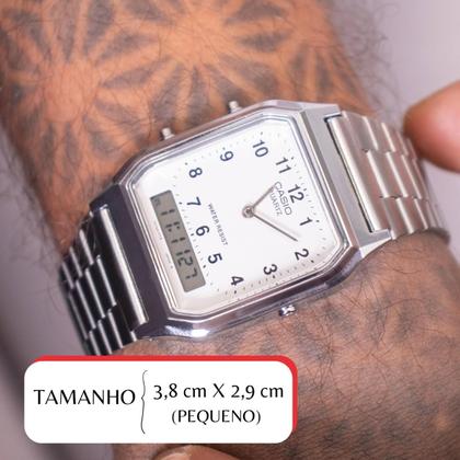 Imagem de Relógio Casio Unissex Vintage Anadigi AQ-230A-7BMQ