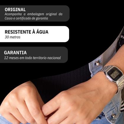 Imagem de Relógio Casio Vintage Digital Prata A158WA-1DF
