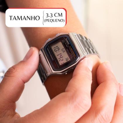 Imagem de Relógio Casio Vintage Digital Prata A158WA-1DF