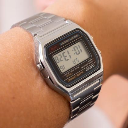 Imagem de Relógio Casio Vintage Digital Prata A158WA-1DF