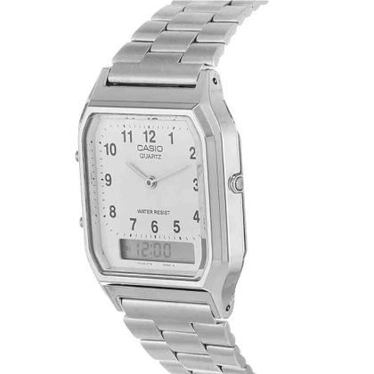 Imagem de Relógio Casio Vintage Prata Unissex AQ-230A-7BMQ