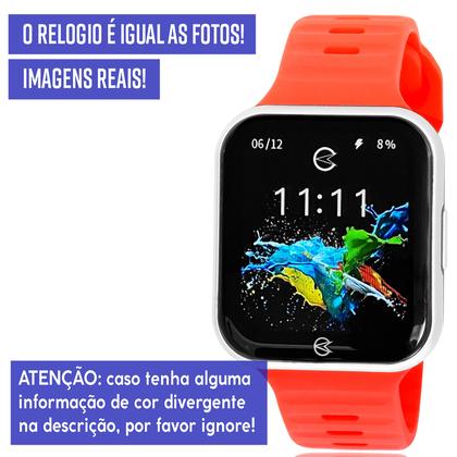 Imagem de Relógio Champion Digital Smartwatch Vermelho 1 Ano Garantia