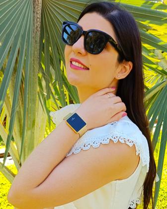 Imagem de Relógio Champion Feminino Original Novo Dourado Led Vermelho CH40080V