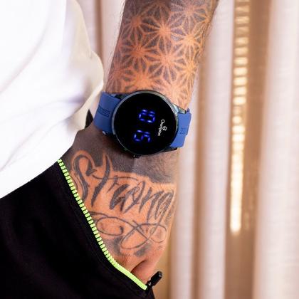 Imagem de Relógio Champion Masculino Digital Azul CH40188A