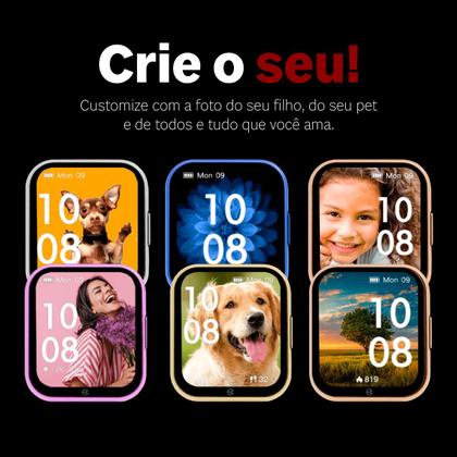 Imagem de Relogio Champion Smart Watch Inteligente 033 Lançamento Prova DAgua CH50033U + Pulseira Extra e Garantia de um ano