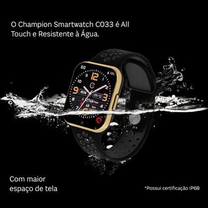 Relogio Champion Smart Watch Inteligente 033 Lançamento Prova