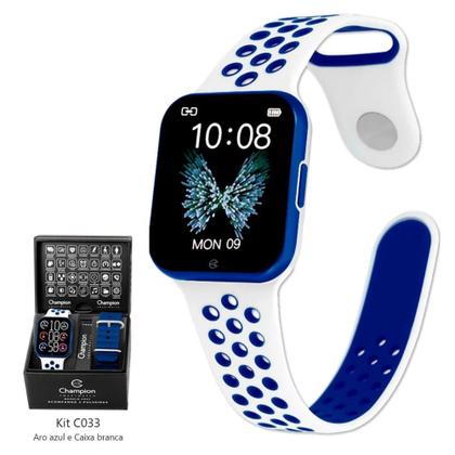 Imagem de Relogio Champion Smart Watch Lançamento Prova DAgua CH50033A + Pulseira Extra e Garantia de um ano