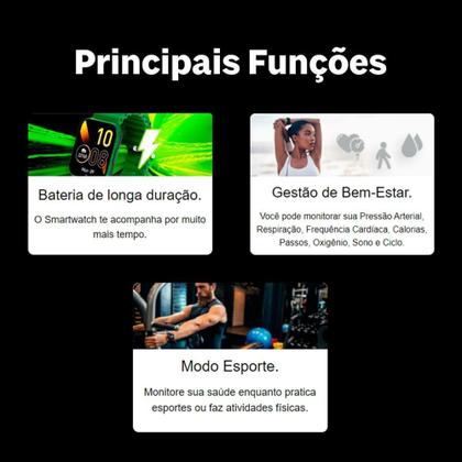 Imagem de Relogio Champion Smart Watch Lançamento Prova DAgua CH50033A + Pulseira Extra e Garantia de um ano