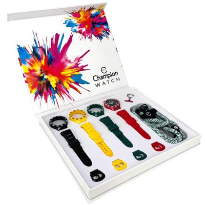 Imagem de Relógio Champion Watch Ref: Cp31001c Troca Pulseiras