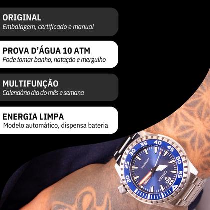 Relógio Citizen Masculino Automático Marine Sport TZ31203F