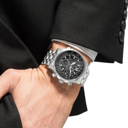 Relógio Citizen TZ31794T CB5850-80E Radio Controle Safira Titanium