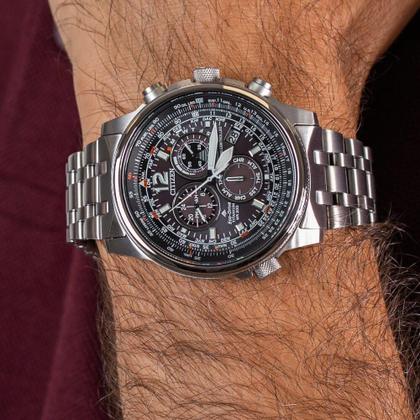 Relógio Citizen TZ31794T CB5850-80E Radio Controle Safira Titanium