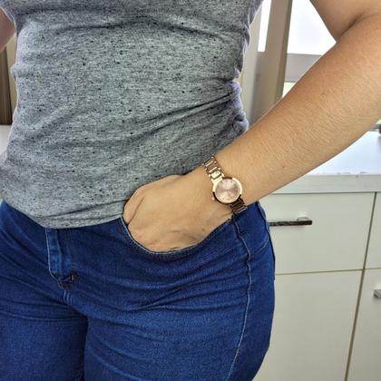 Imagem de Relógio Condor Feminino Casual Copc21j Quadrado Aço Inox Analógico Quartzo Resistente Dia A Dia Elegante