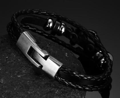 Imagem de Relógio Curren Luxo Casual Masculino + Pulseira Couro Âncora