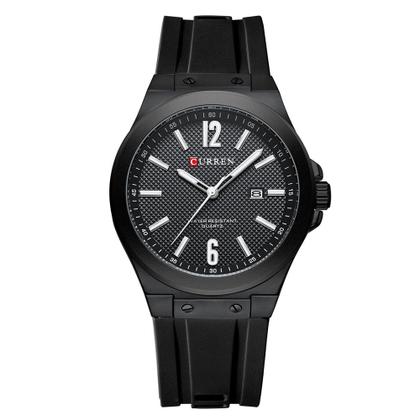 Imagem de Relógio Curren Social Casual Masculino + Pulseira Hematita