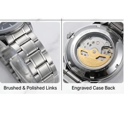 Imagem de Relógio de Aço Inoxidável Automático Orient Tourbillion Open Heart Skeleton