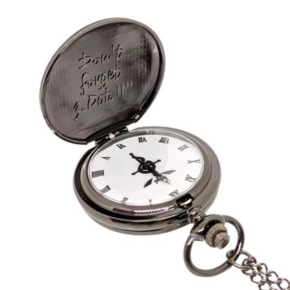 Relógio De Bolso Fullmetal Alchemist Edward Elric - Things Nerd