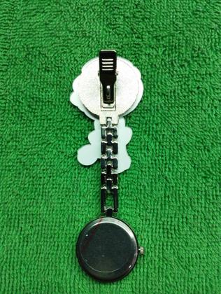 Imagem de Relógio De Lapela Funcional Enfermagem Aço Inox Corrente