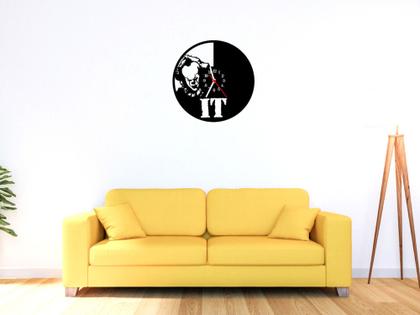 Imagem de Relógio De Madeira MDF Parede It A Coisa Terror Horror