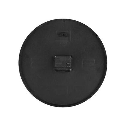 Imagem de Relogio de parede 29 cm preto com numeros brancos