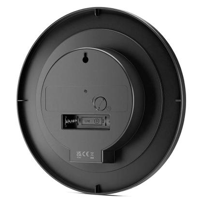 Imagem de Relógio de parede Braun Classic BC06B 20 cm com movimento silencioso de quartzo