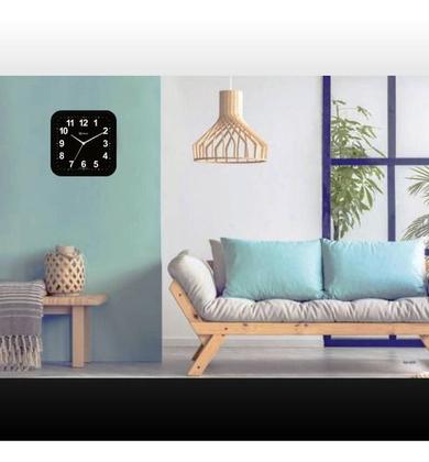 Imagem de Relogio de parede herweg 6670-034 preto