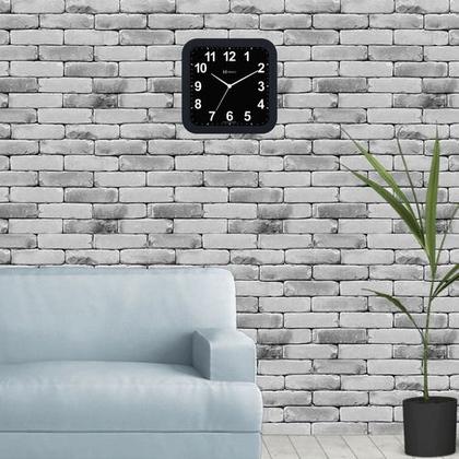 Imagem de Relogio de parede herweg 6670-034 preto