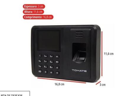 Imagem de Relógio De Ponto Biométrico Com Impressão Digital Mdk-300