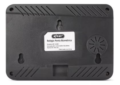 Imagem de Relógio De Ponto Biométrico Impressão Digital + Pendrive 16g