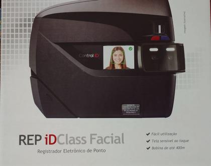 Imagem de RELÓGIO DE PONTO ELETRÔNICO Mod. REP iDClass Facial
