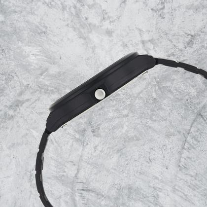 Imagem de Relógio de Pulso Casio Analógico Vintage Unissex Masculino Feminino Classico Redondo Preto a Prova Dágua MW-240-1E2VDF